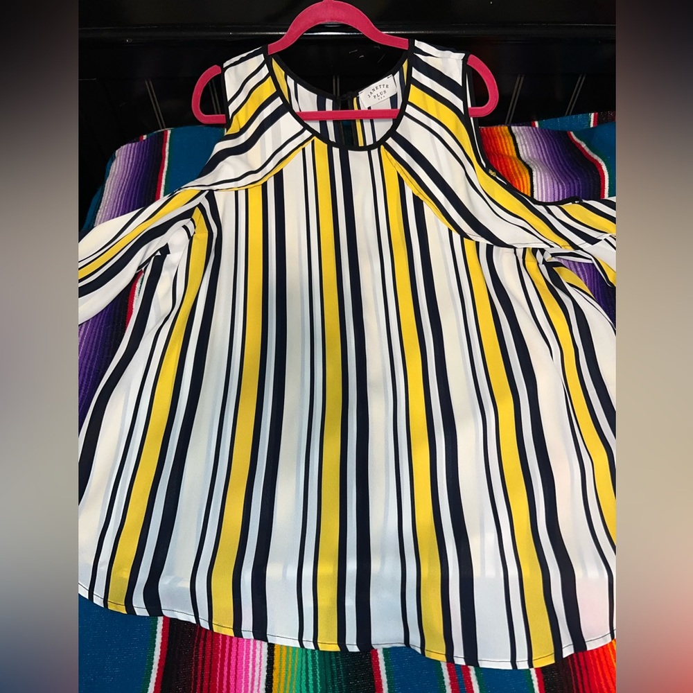 Cold Shoulder Summer Blouse